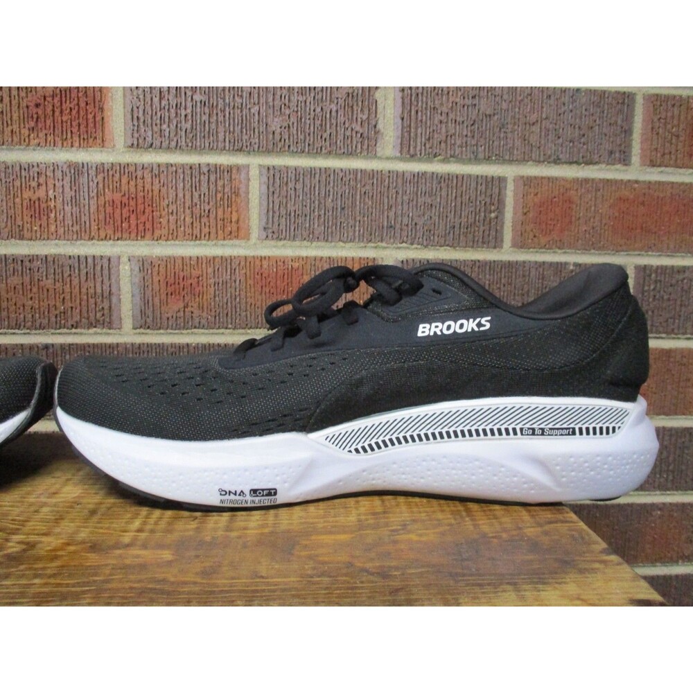 Brooks Mens Adrenaline GTS 24 Black 1104371D087 Running Sneakers Shoes 12.5 D - Picture 16 of 16